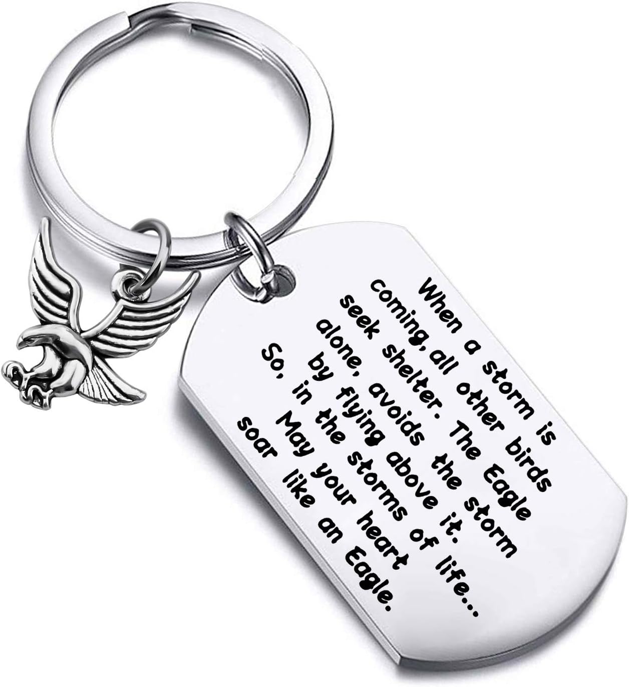 FustMW Eagle Scout Keychain - Court of Honor & Leader Gift