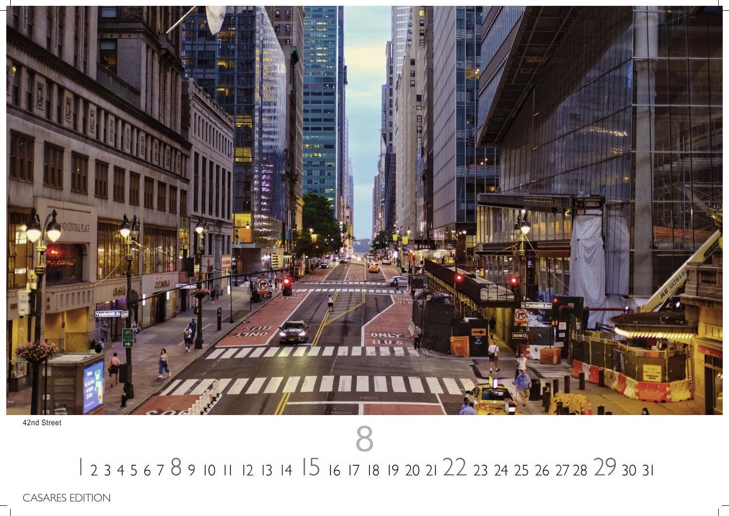 New York Kalender 2027 - Wandkalender | Fotokalender Nordamerika 24x35cm - Faszinierende Ansichten der Stadt, die niemals schläft, als Geschenk oder Blickfang
