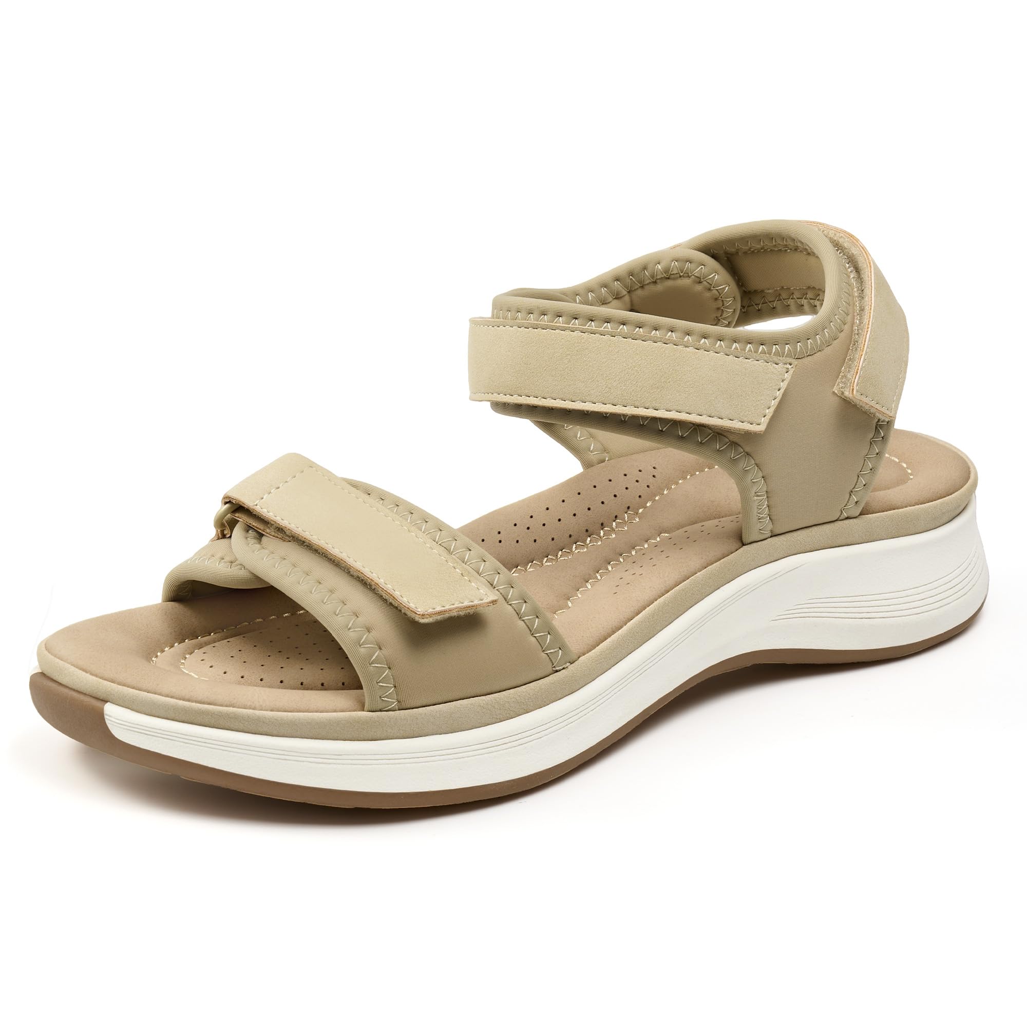 Aomigoct Womens Sandals Walking Comfortable
