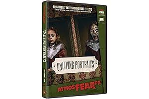AtmosFX UnLiving Portraits Digital Decorations DVD for Halloween Projection Decorating