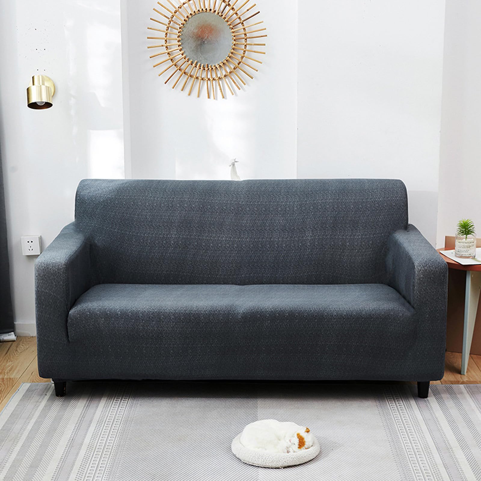 Housse canapé extensible de salon chic et lavable pour sublimer votre intérieur