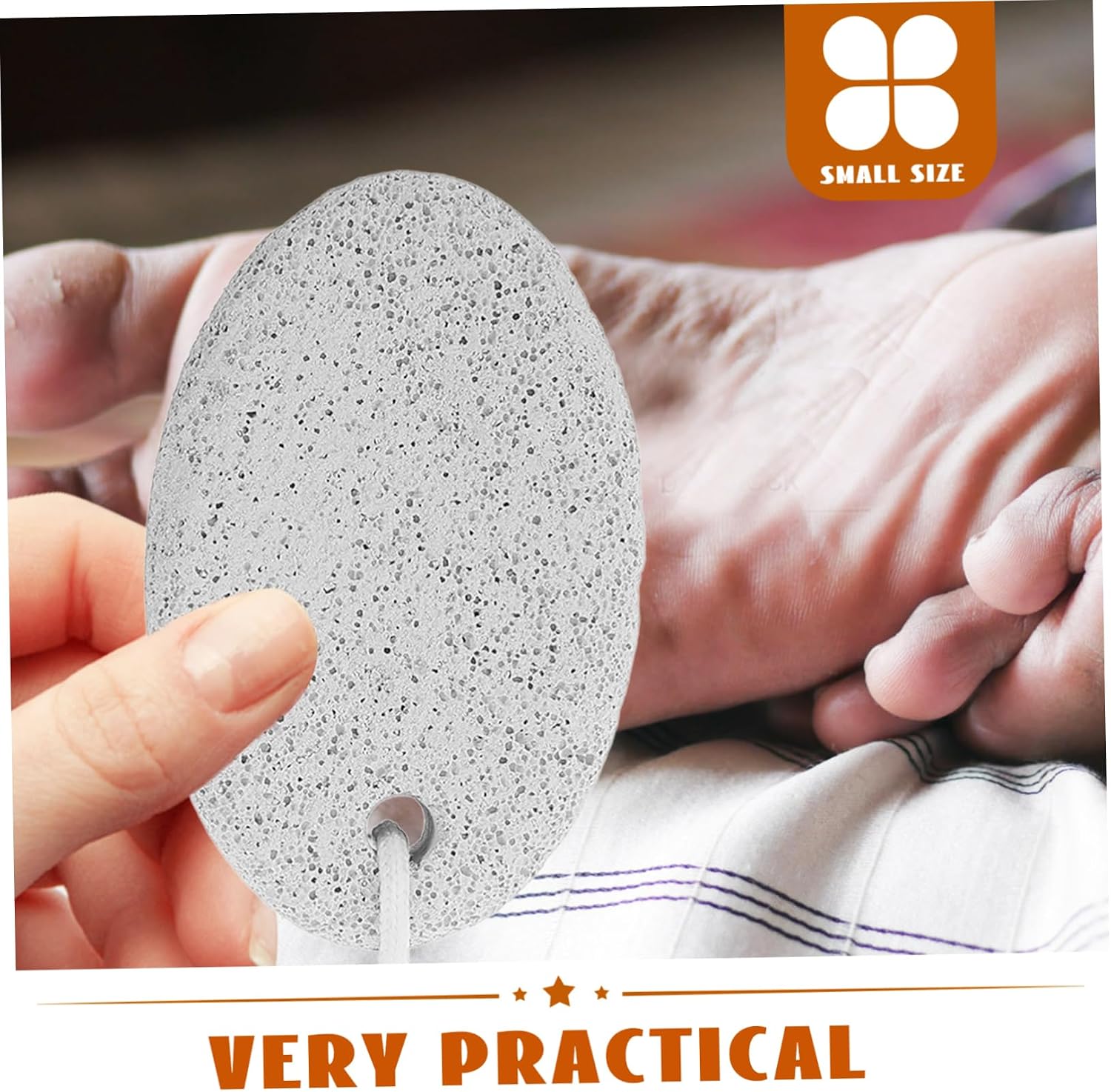8pcs Foot Care Kit Pumice Stone Callus Remover Foot Grinding Stone Pedicure Tools