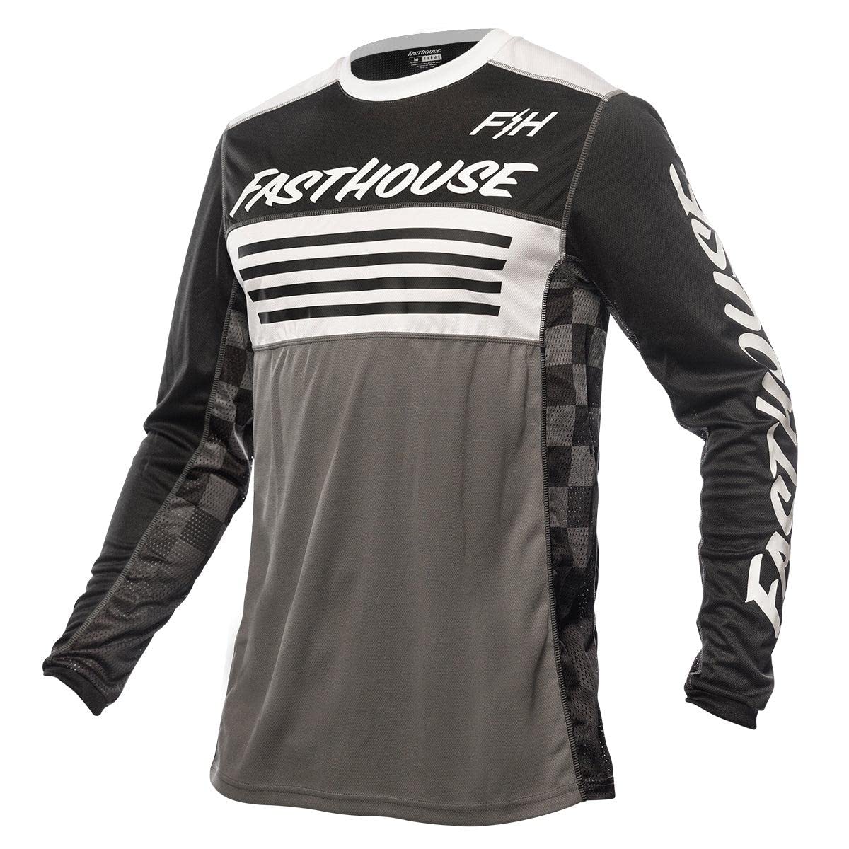 FASTHOUSE Grindhouse Omega Jersey (Black/Gray, Small)