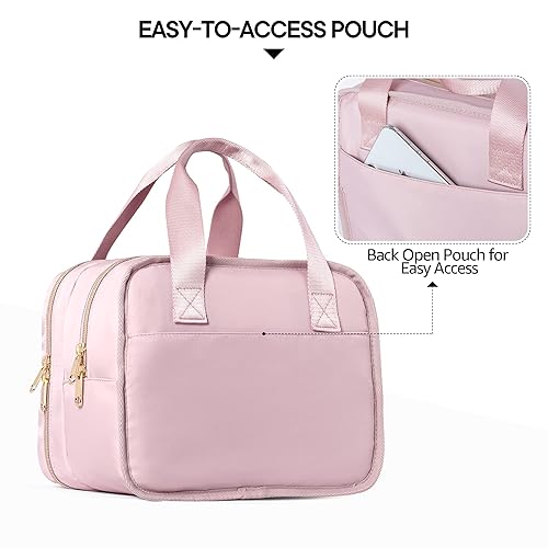 Miniatura 5 de Fasrom Bolsa para extractor de leche con enfriador, funda de transporte portátil para madres que trabajan, rosa (solo bolsa, diseño patentado)