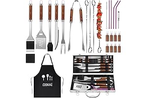 27-Piece BBQ Grill Tool Set: Ultimate Grilling Experience