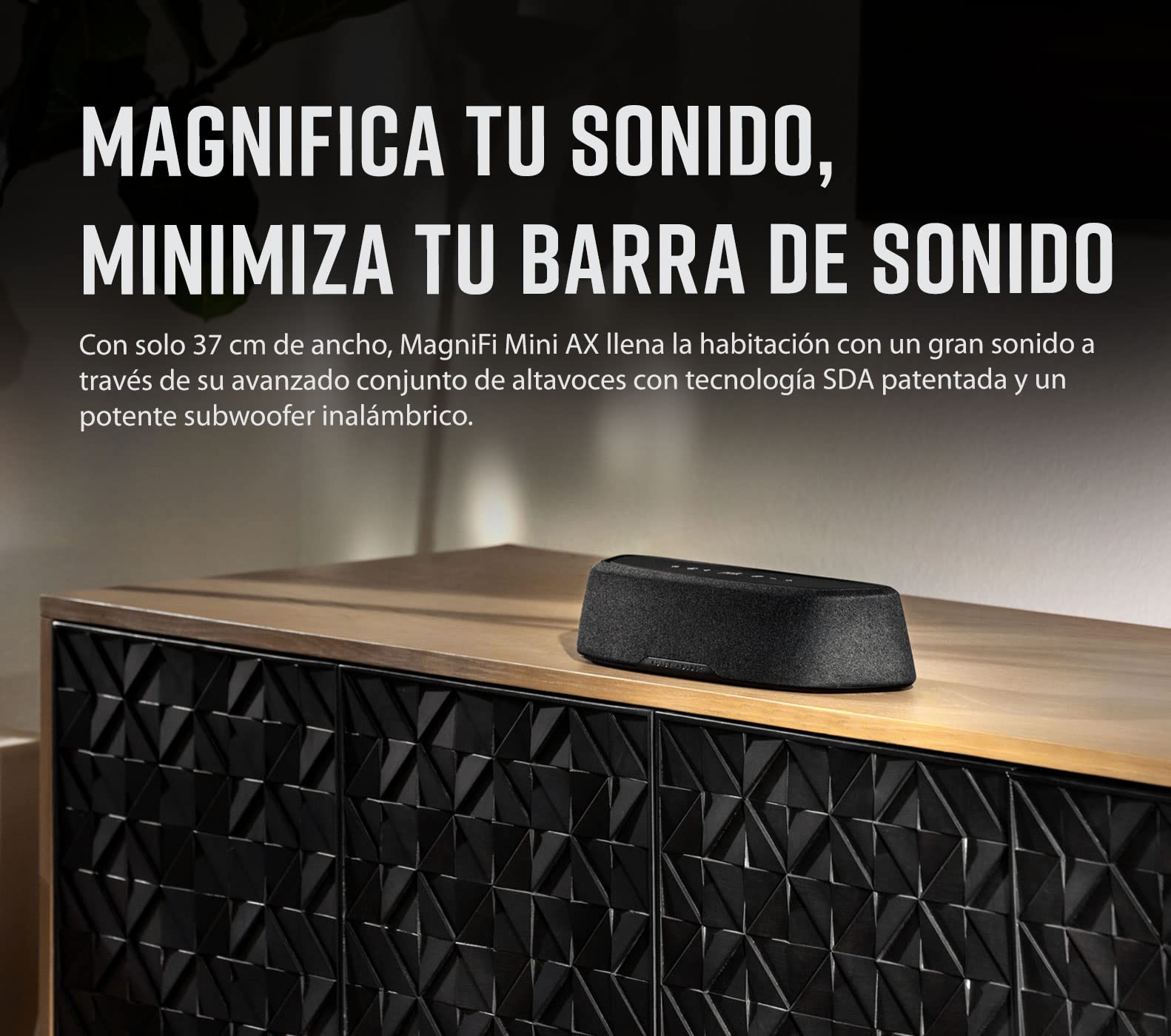 Polk Audio Soundbar Compatta e Subwoofer MAGNIFI MINI AX