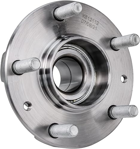 Miniatura 2 de Buje de rueda trasera y conjunto de cojinetes Ford Probe Mazda 626, MX-6 5 Lug Wo ABS 512119