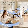 Humidificador LEVOIT para dormitorio - silencioso (tanque 3L) - niebla fría/llenado superior/difusor de aceites esenciales/25W - hogar/habitación grande - boquilla 360° - humidificación ultrasónica rápida para cuarto de bebé/plantas 6