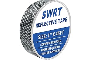 1 Inch Reflective Tape Silver 45 FT - DOT C2 Grade