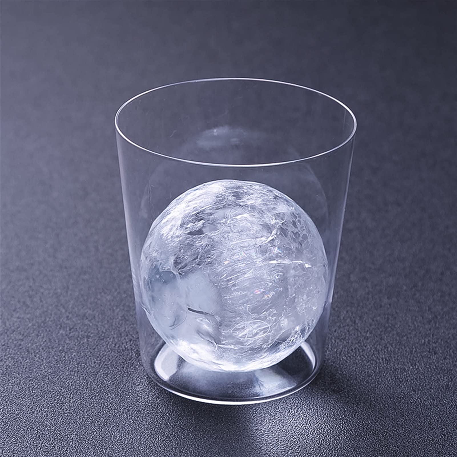 Glas-Kaffeetassen, 4 Stück, Trinkgläser, Haushalt, 380 ml, Whiskyglas, Saftgläser, Cocktailglas, ideal für Restaurants, Partys, Bars, Glas-Kaffeetassen
