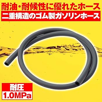 Amazon | デイトナ(Daytona) バイク用 燃料ホース 内径φ8×外径