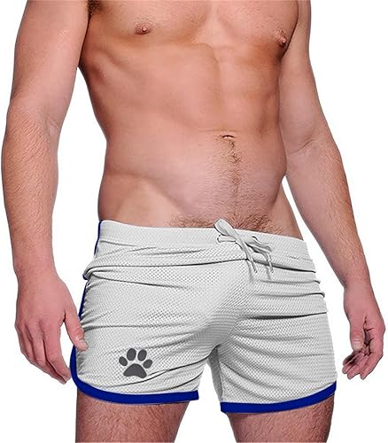 Miniatura 2 de Men's Running Gym Shorts 3 Inch Breathable Lightweight Athletic Sport Shorts Casual Elastic Waist Training Workout Shorts