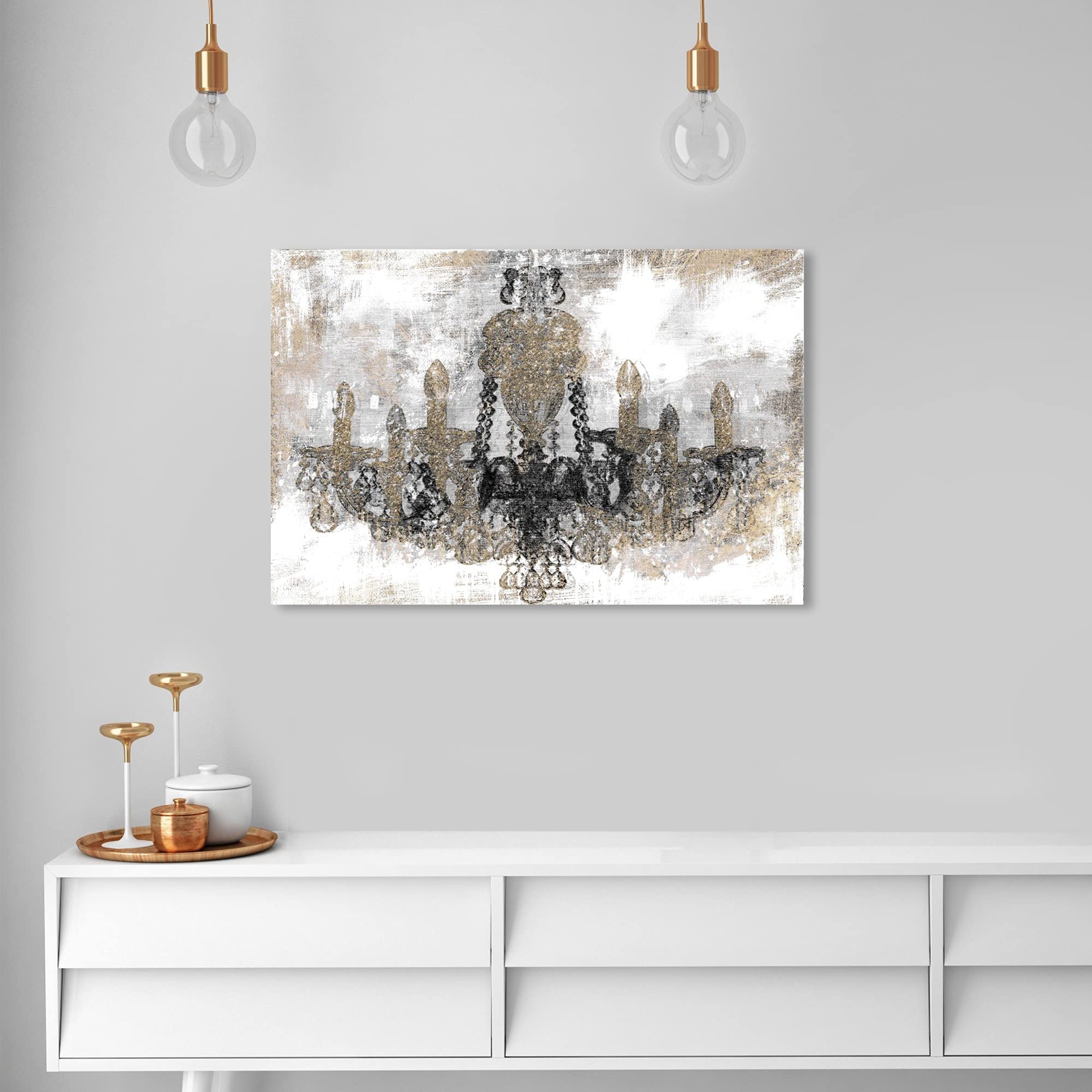 Oliver Gal シャンデリアキャンバスアート Amazon.co.jp: The Oliver Gal Artist Co. ファッション&グラム