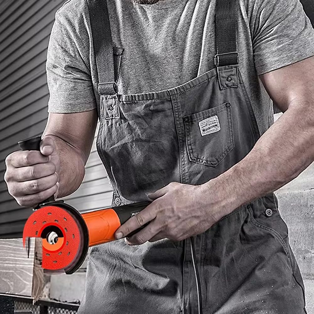 100mm Rock Slab Cutting Disc for Angle Grinder,Multi-Function Cutting Grinding and Polishing,Diamond Saw Granite Marble Cutting Disc Porcelain Tile Ceramic Angle Grinder (5Pcs)