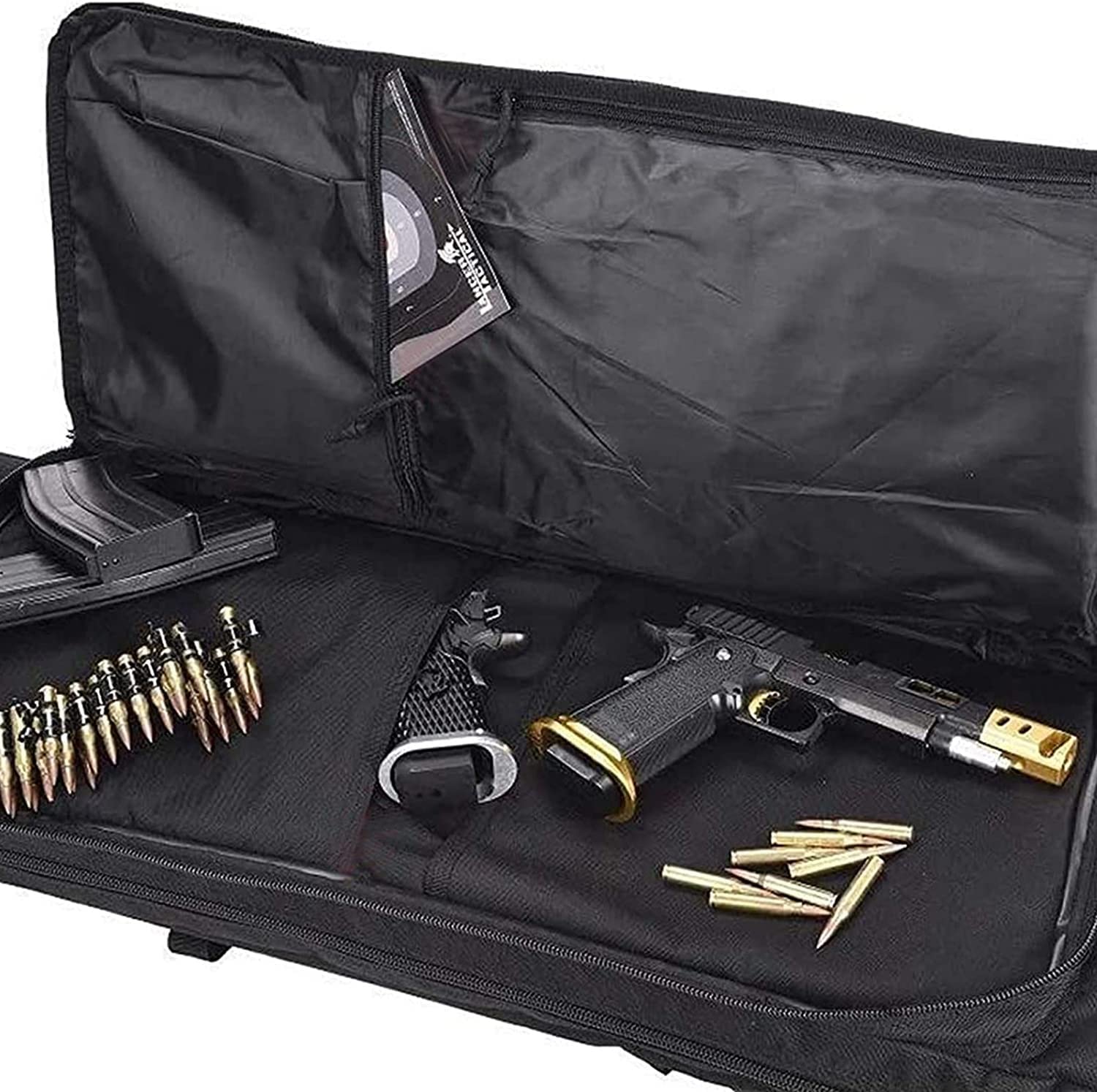 Custodie Morbide for Fucili da Caccia,Tattico Fodero del Fucile Morbido,Custodia Tattica for Pistola e Borsa Tattica for Fucile Borsa Tattica for Fucili Custodia(Khaki,108cm)