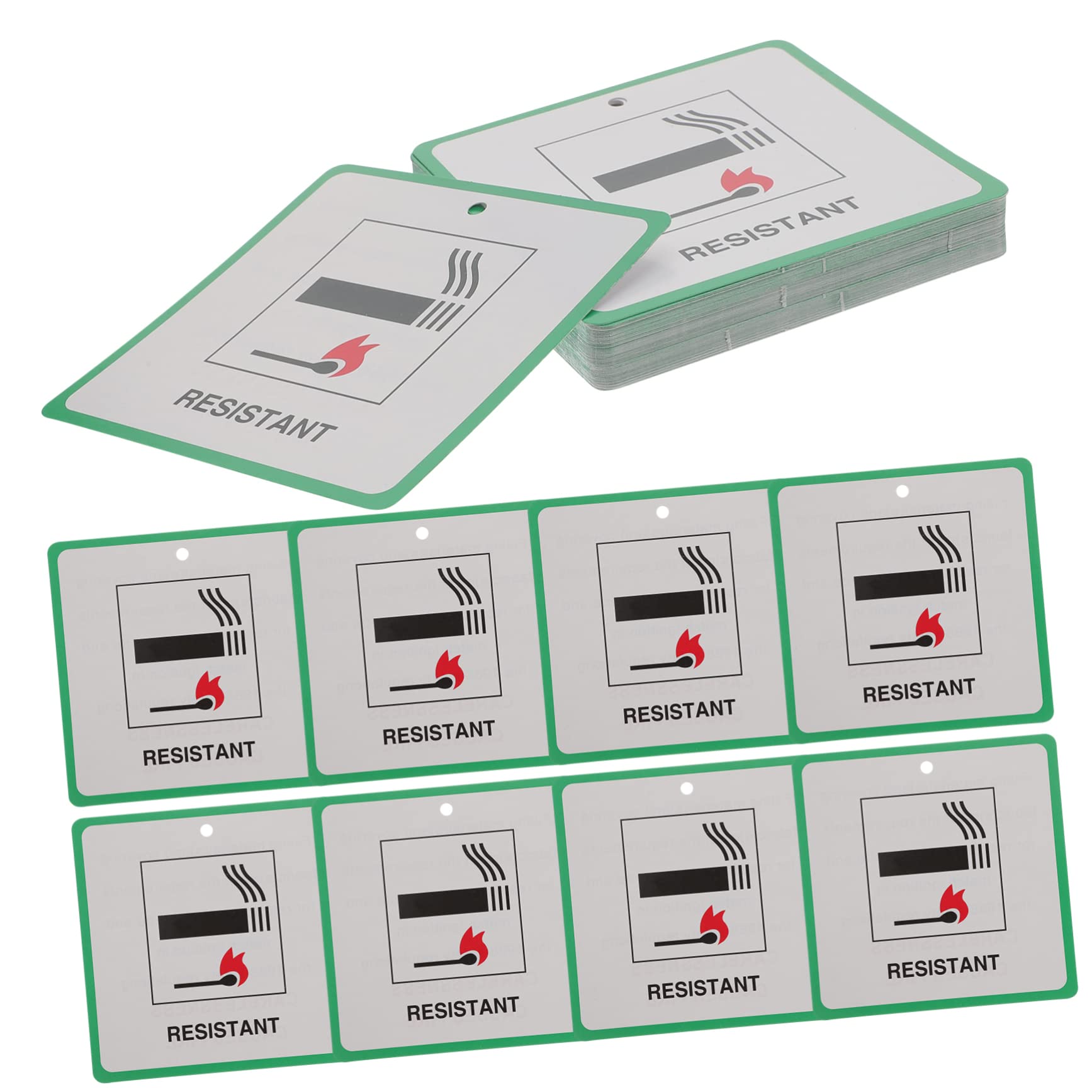 OUNONA Fire Sticker for Furniture 50pcs Fire Safety Labels Warning Sticker for Home