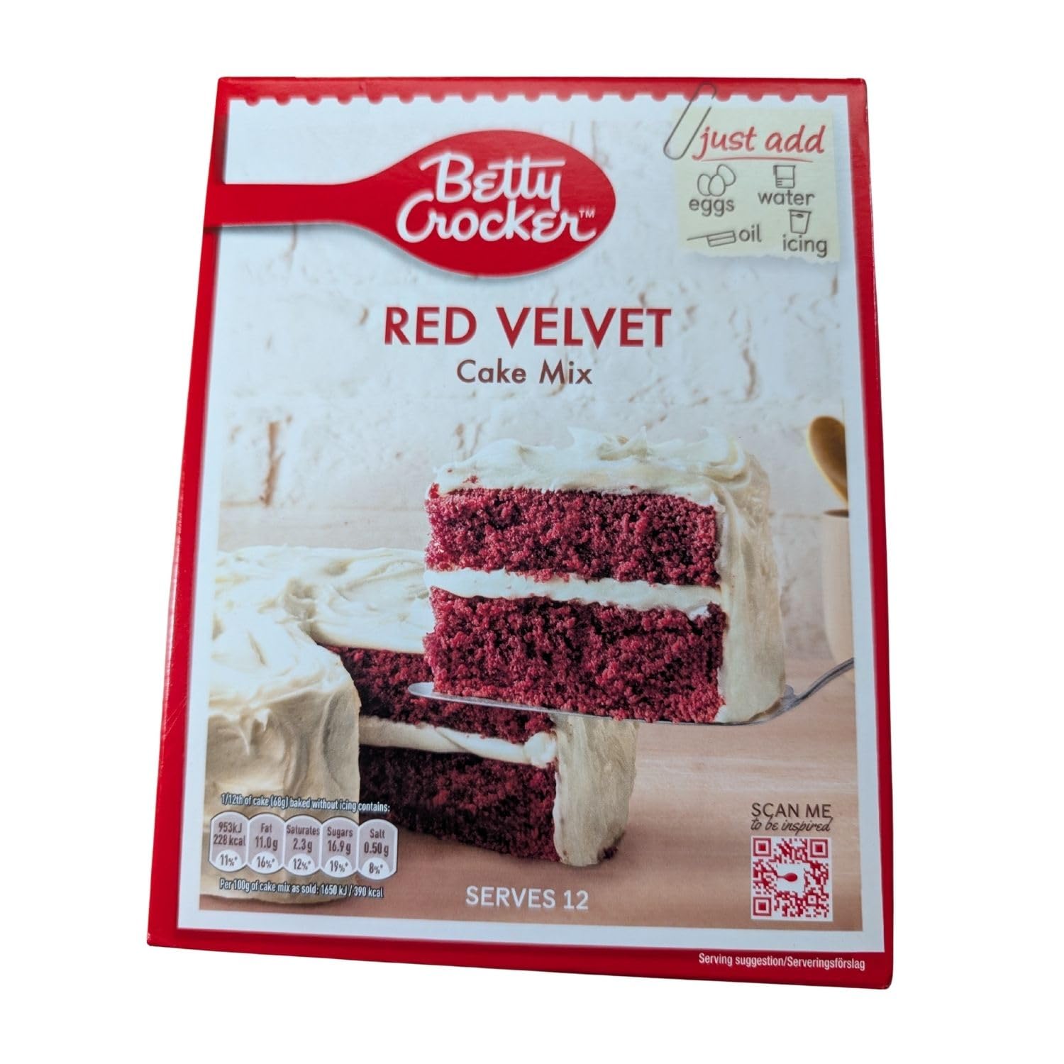 Red Velvet Cake Mix, 425g