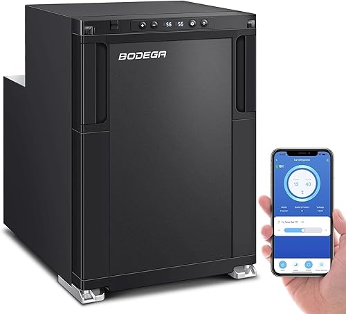 Miniatura 11 de BODEGA BODEGACOOLER Refrigerador de 12 Voltios, Refrigerador de RV con Control por APP, 65L (2.3 pies cúbicos) Refrigerador Congelador para RV,
