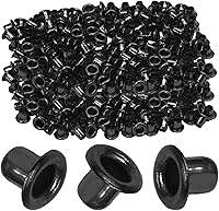 Vista 40 de Litoexpe Ojales Pequeños de 1.5MM, 200 Piezas, Ojales Autoadhesivos para Núcleos de Cuentas, Ropa, Cuero, Lona (Latón Antiguo)