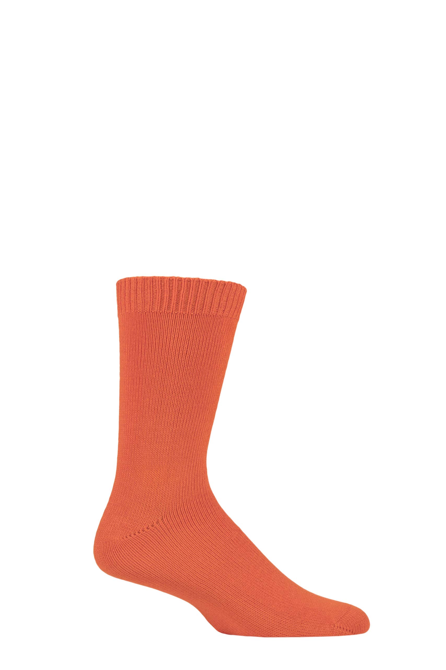SockShop Lazy Panda Mens and Ladies Bamboo Socks Pack of 1 Orange 4-8