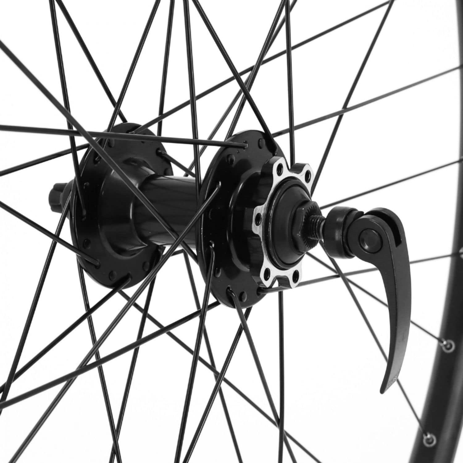 RUEDA MTB 29" KARMA DISC DELANTERO NEGRO DOBLE PARED MOYEU 6AGUAS - 21mm INTER y 27mm EXTER