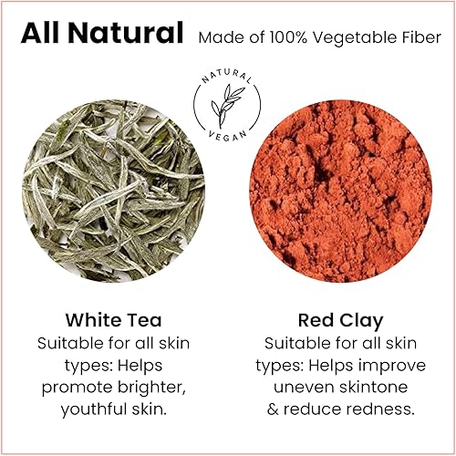 Miniatura 4 de Lindo Esponjas Konjac naturales para rostro y cuerpo, hechas de fibras vegetales, súper suaves y suaves, para limpieza facial y exfoliación,