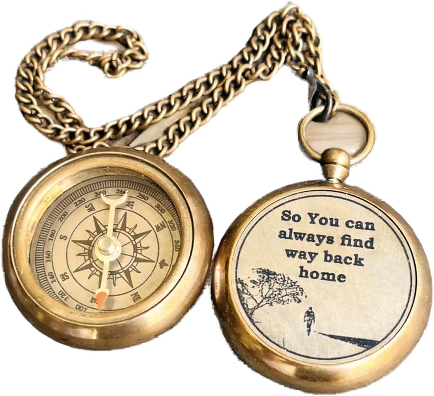 ZUBIA So You can Always find Your Way Back Home Antique