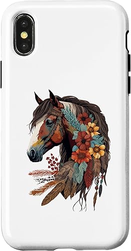 Vista 7 de Funda para iPhone 11 Pro Equestrian Horse Girl Western CowGirl con tema de equitación