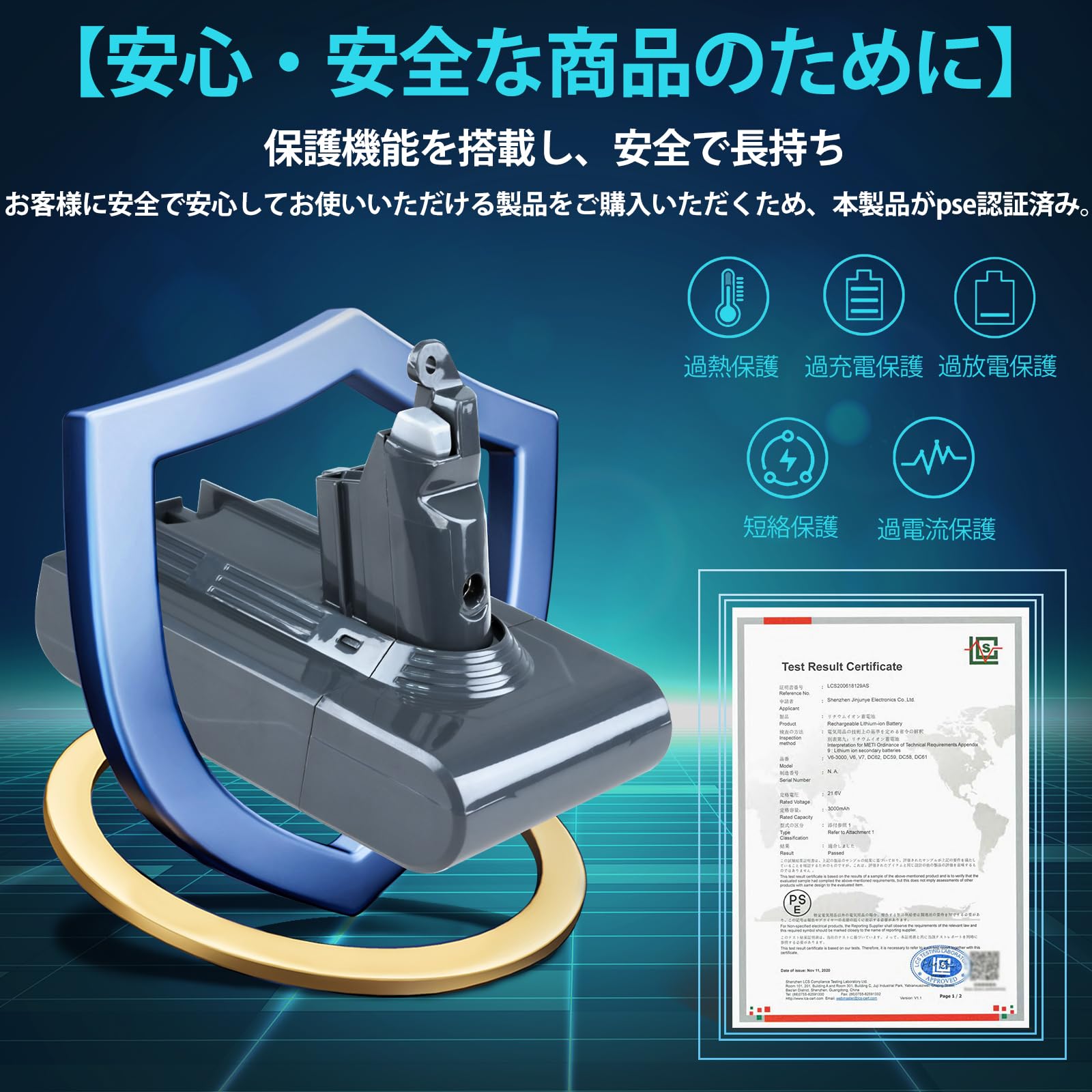 Amazon | BBT 969352-01 バッテリー 969082-02 フィルター SV12 掃除機