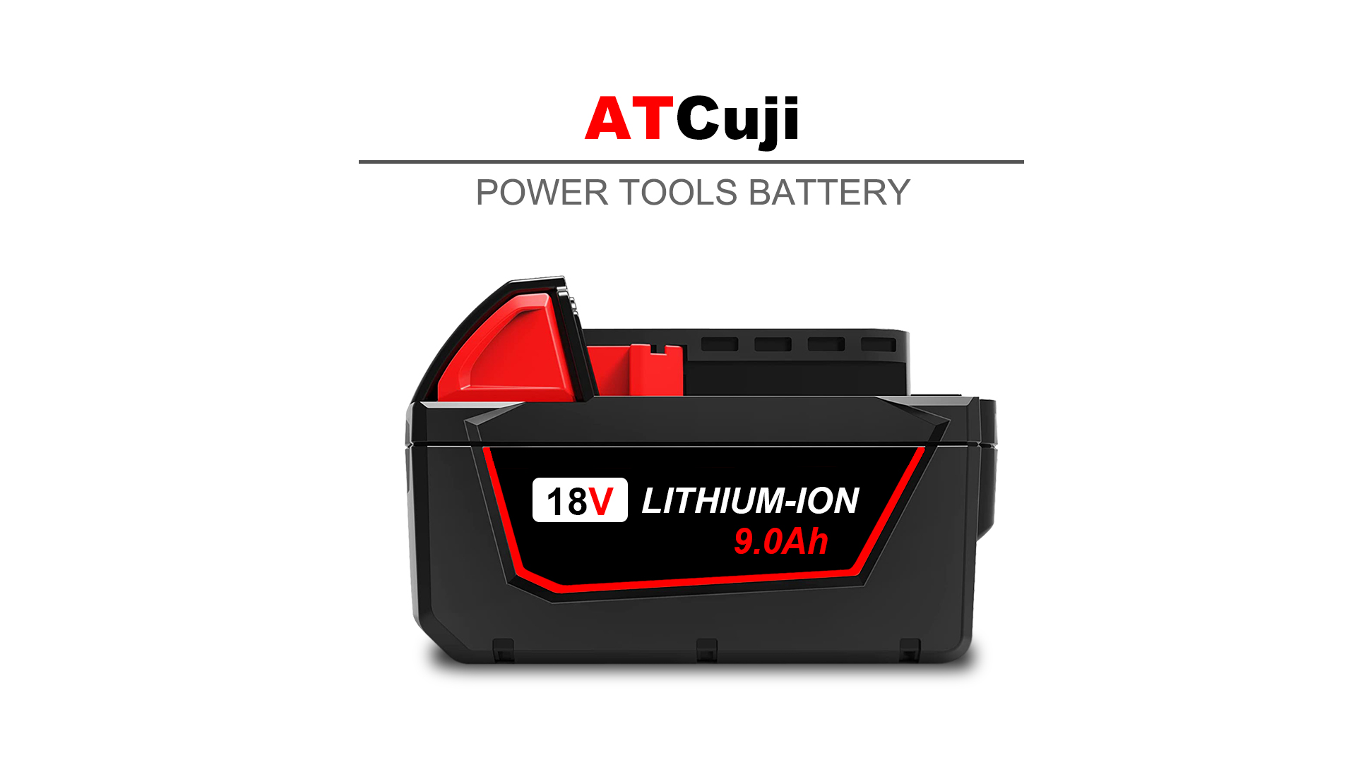 はる Atcuji 18V 9.0AH 48-11-1890 Extended Capacity Battery for 18V