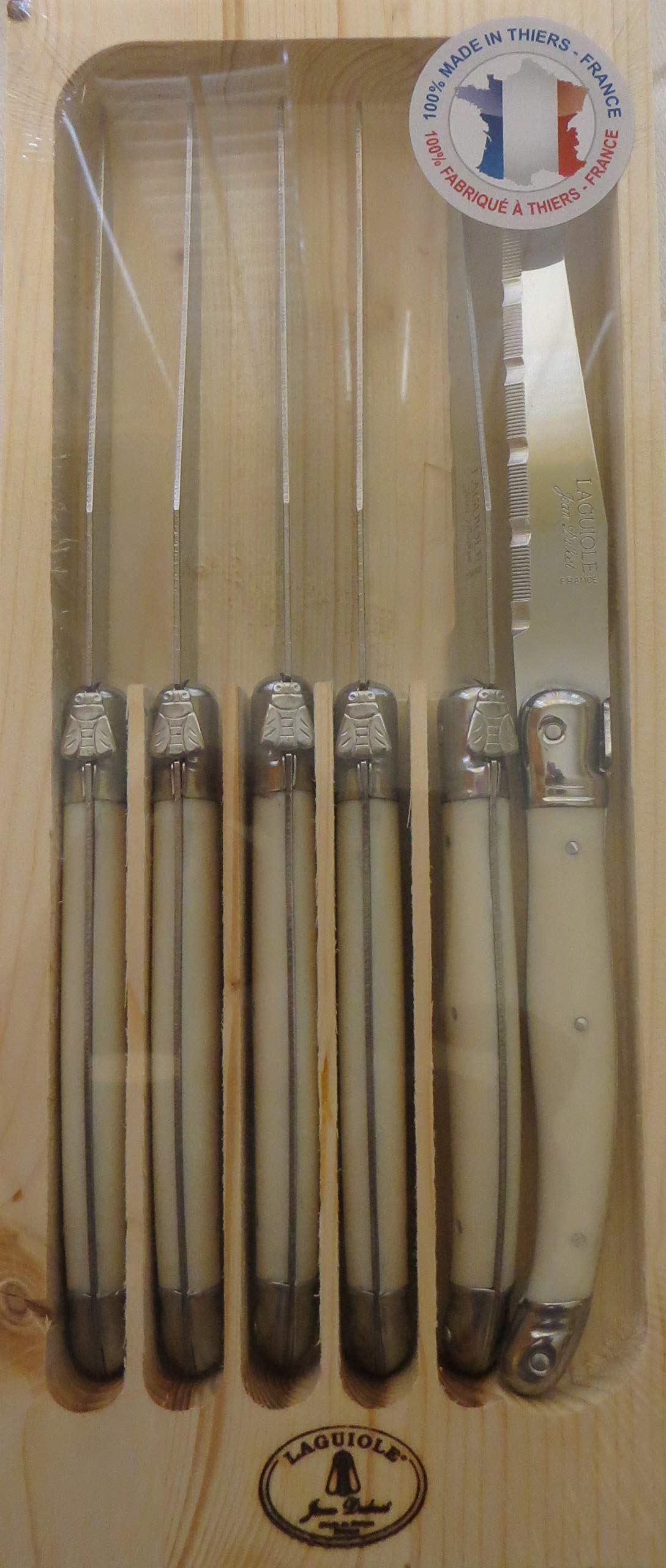 ☆LAGUIOLE ラギオール テーブルナイフ6本セット☆ ティエール購入☆