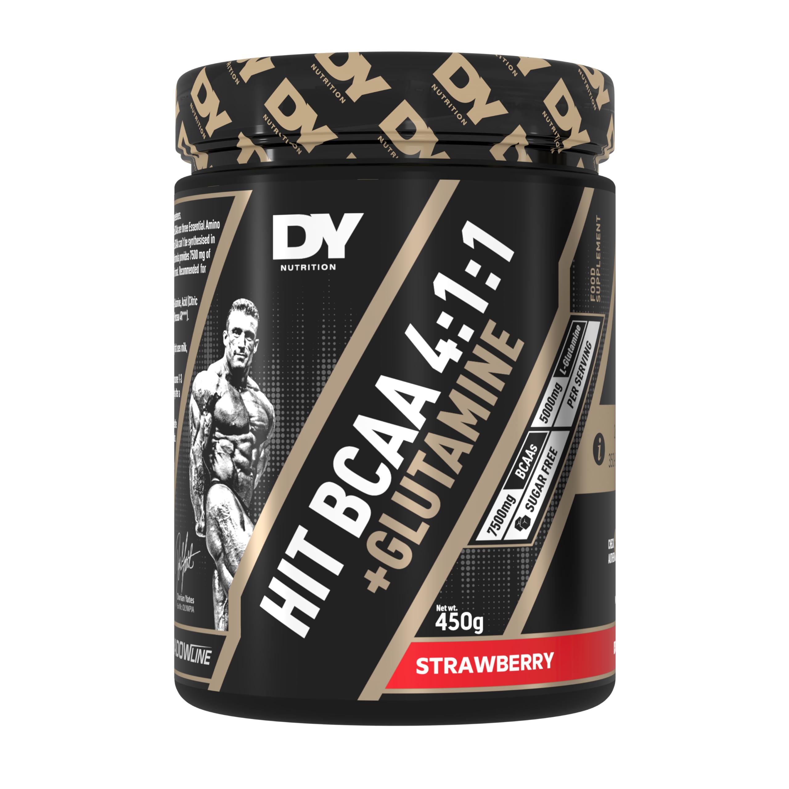 Dorian Yates (Strawberry) Hit Bcaa 4:1:1 + Glutamine 450G Amino