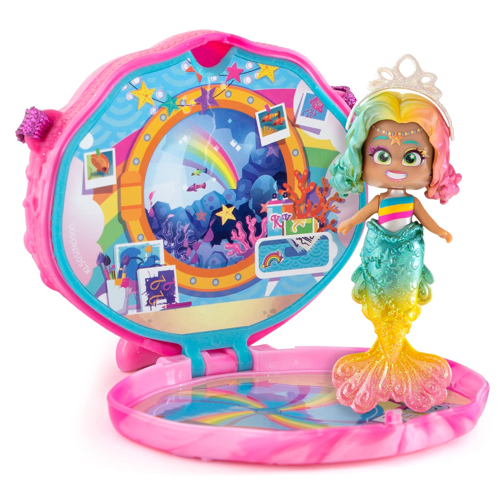 Kookyloos Kooky Mermaids Coral Lalka, Wielokolorowy, Od 3 Lat