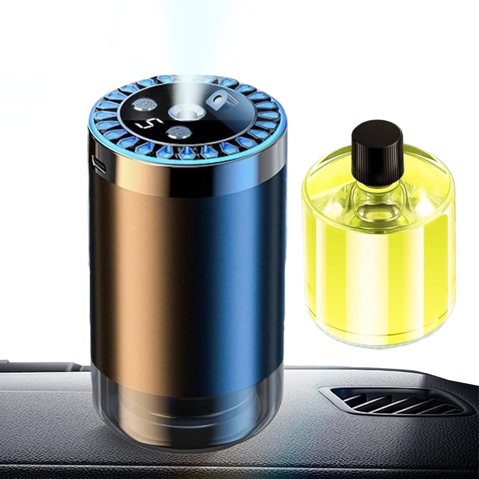 Humidificateur intelligent USB avec veilleuse étoilée, cadeau bien-être idéal
