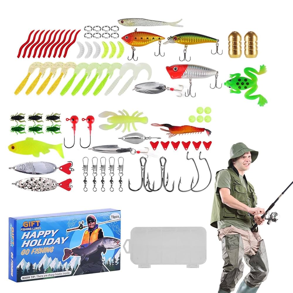 トップウォータールアーとタックルボックス トップウォータールアーとタックルボックス トップウォーター