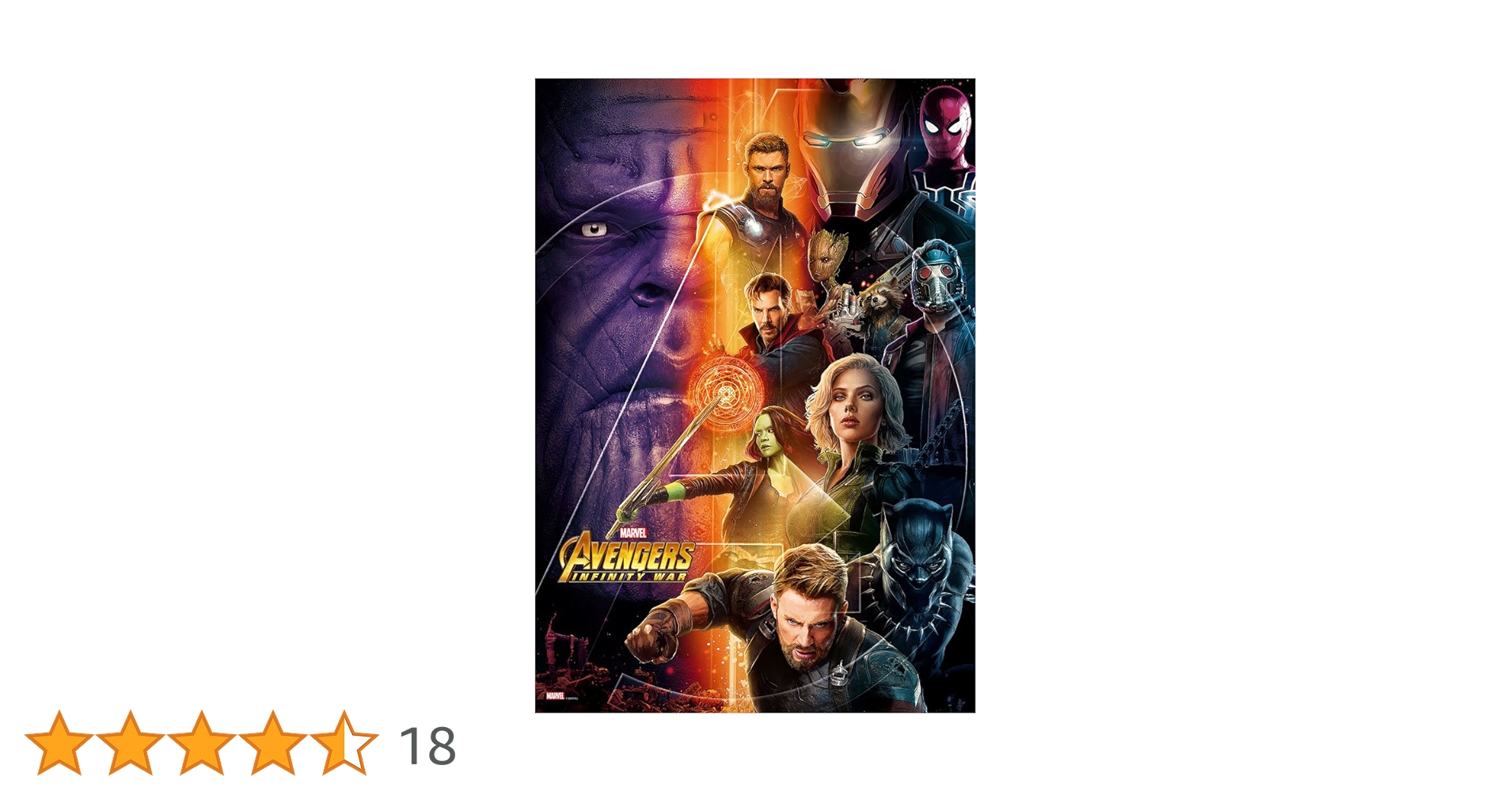 1000ピース　ジグソーパズル　アベンジャーズ/インフィニティウォー Amazon | 1000ピース ジグソーパズル アベンジャーズ