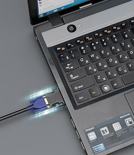 Miniatura 4 de DUEYAGO Adaptador DVI macho a VGA hembra DVI-I convertidor de 24+5 puertos, utilizado para pantalla, proyector, computadora de escritorio,