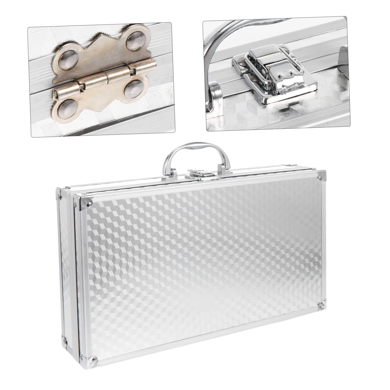 Valigetta in Alluminio per Schede Audio Resistente Capacità di Carico Elevata, Custodia Portatile Elegante e Semplice per Trasporto Sicuro