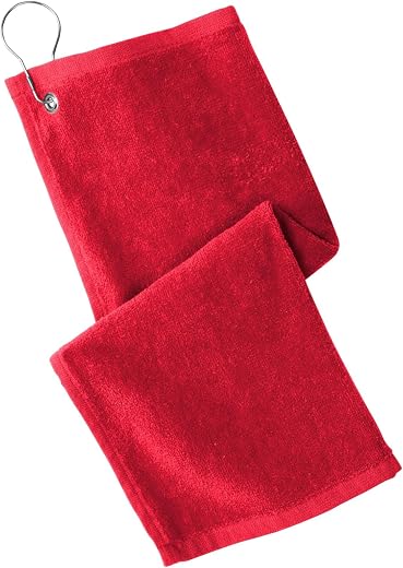 Port Authority Golf Towel with Grommeted Hem