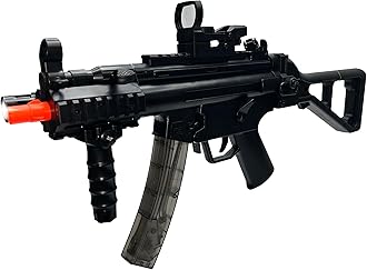 VRA MP5 Gel Blaster Semi and Automatic Modes Gel Gun Toy Contininuous Launch with Soft Bullet Shooting Mode