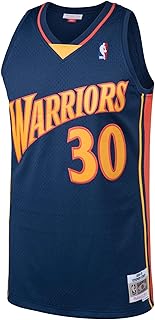 Stephen Curry Golden State Warriors Mitchell & Ness NBA Throwback Jersey - Navy
