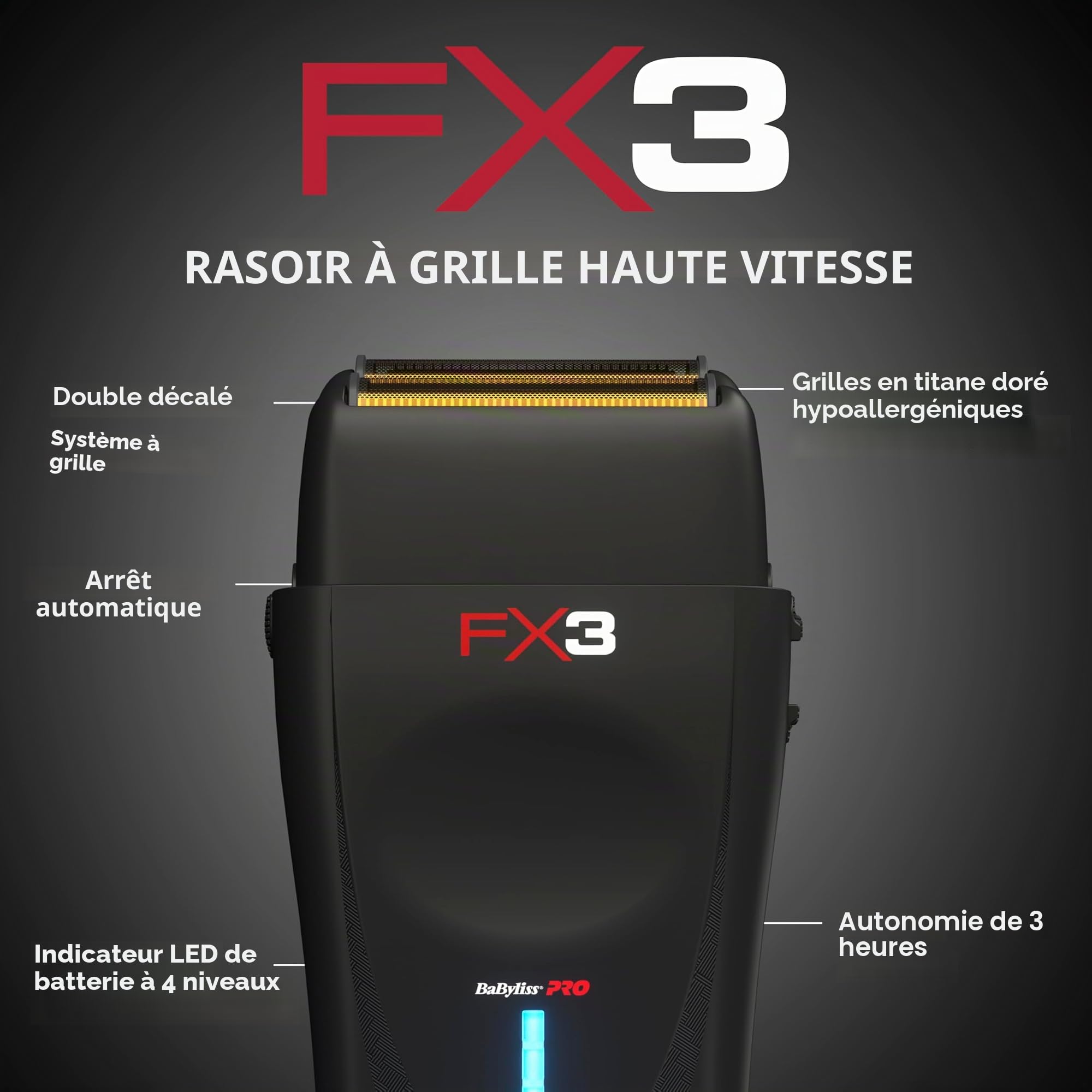 BaBylissPRO Collection Barberology FX3