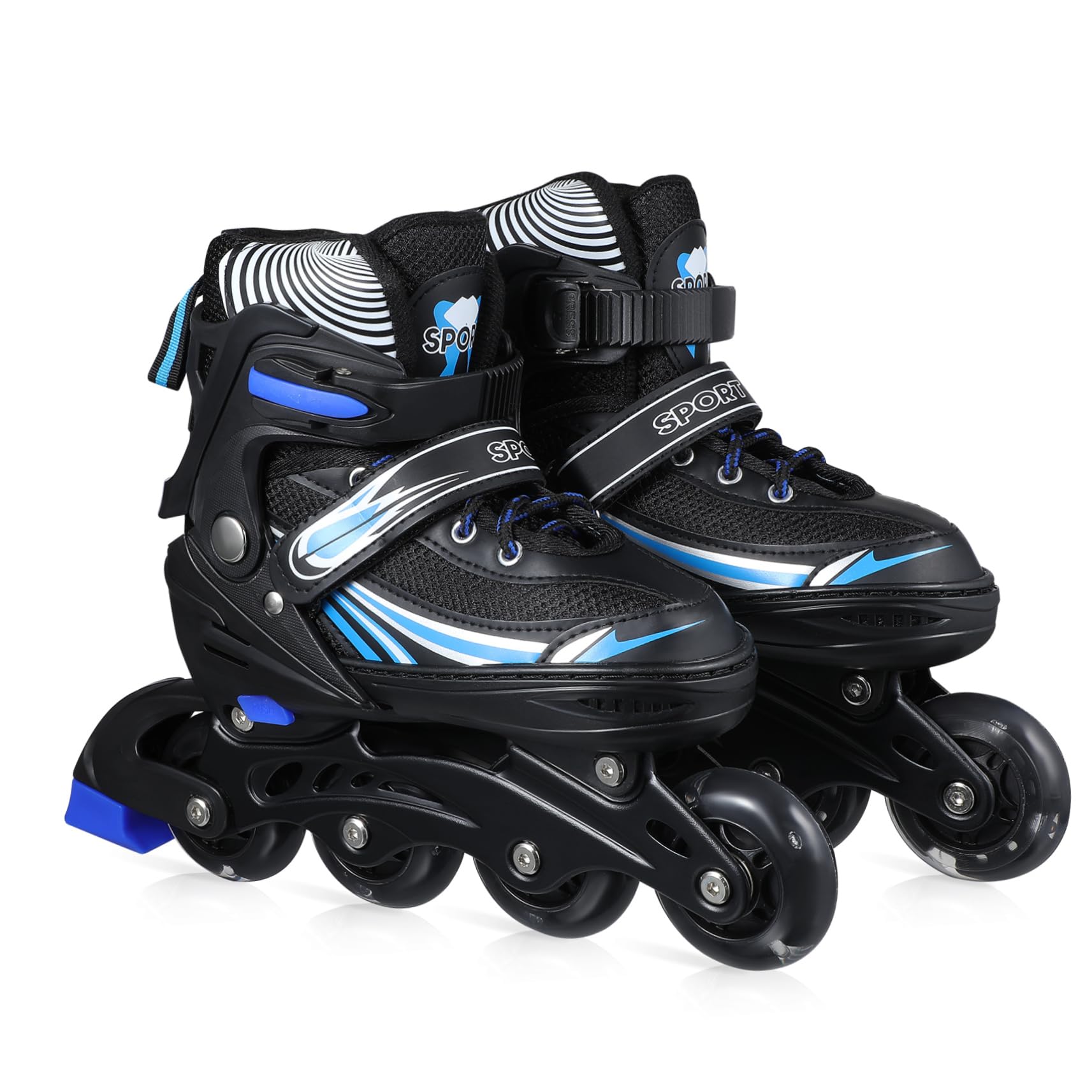 INOOMP Skates for Men Women Inline Skates for Adults Comfort Fit Sturdy Versatile for All Levels