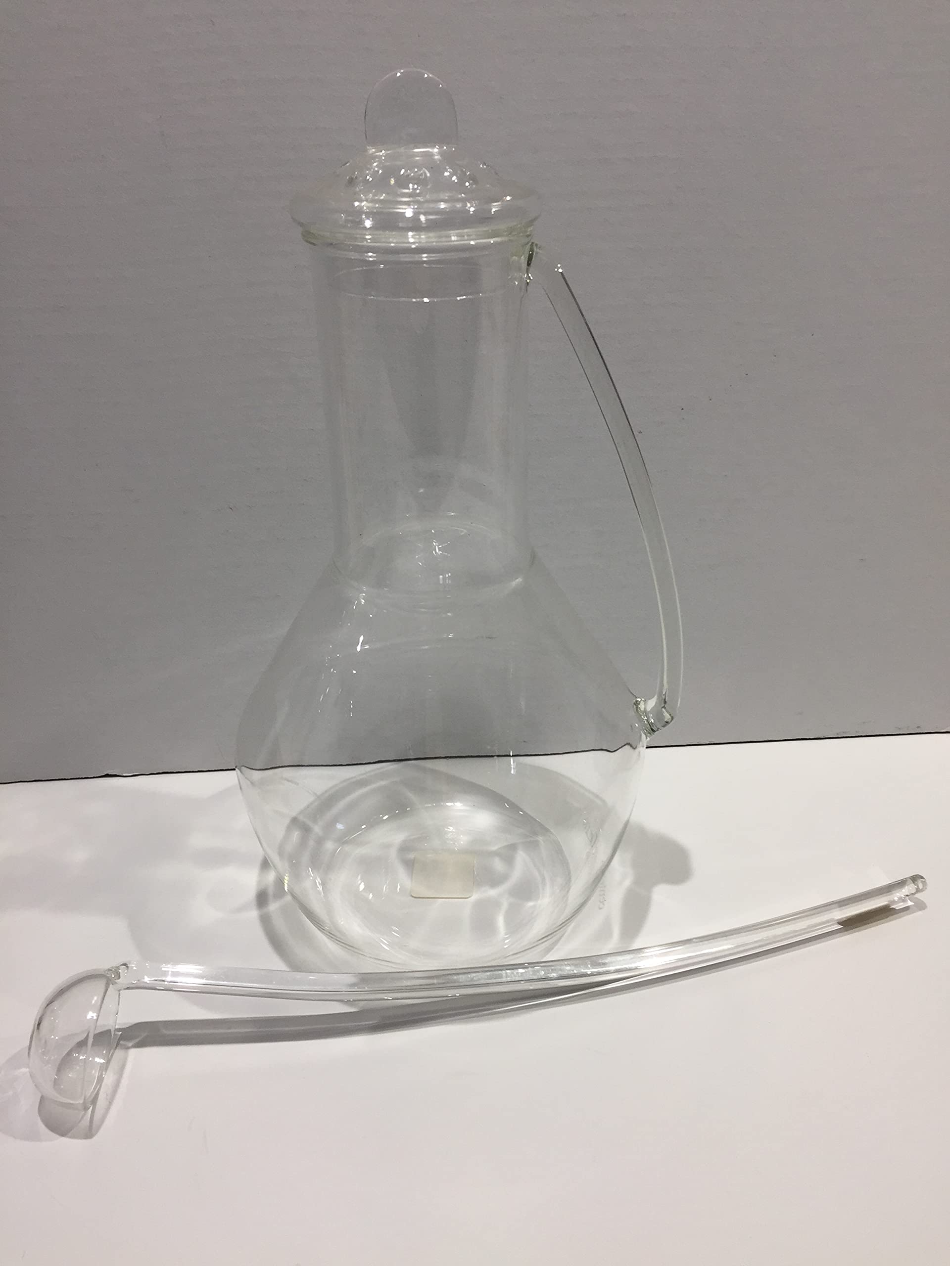 Casserole en verre borosilicate Centellino avec couvercle pour une cuisine saine