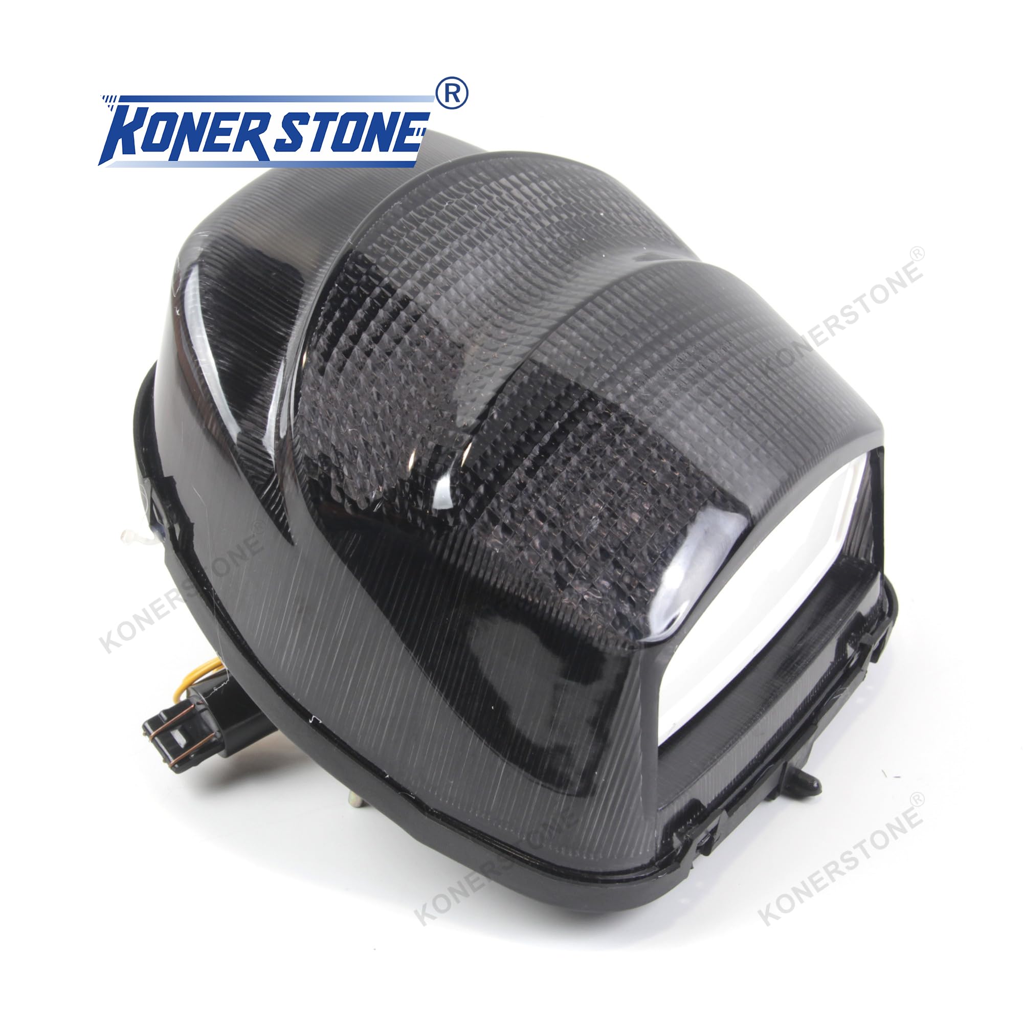 E-MARK Rücklicht für Hon.da CBR1100XX 1999-2006 Blinker-Bremsrücklicht integriertes Motorrad-Ersatzzubehör CBR 1100 XX CBR1100 1100XX klare Linse 1998 1999 2000 2001 2002