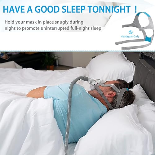 Miniatura 8 de Correa de repuesto para AirFit F20 N20AirTouch F20 N20, cómoda correa de repuesto unisex CPAP