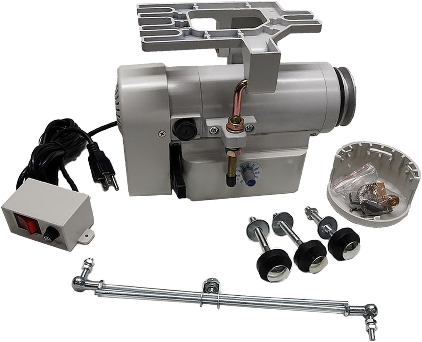 Consew CSM550-1 Sewing Machine Servo Motor, 3450RPM, 110 Volt, Quite Running