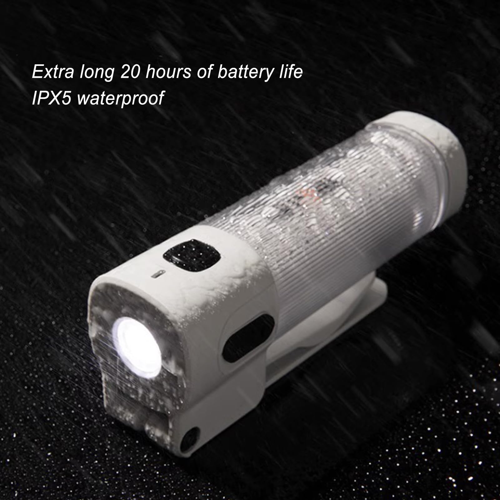 Linternas de Camping Recargables Luz LED Magnética Ajustable 180° con 3 | Lámpara de Viaje de Largo Alcance para Patio Viaje Mochilero Senderismo Escalada Excursión al Aire