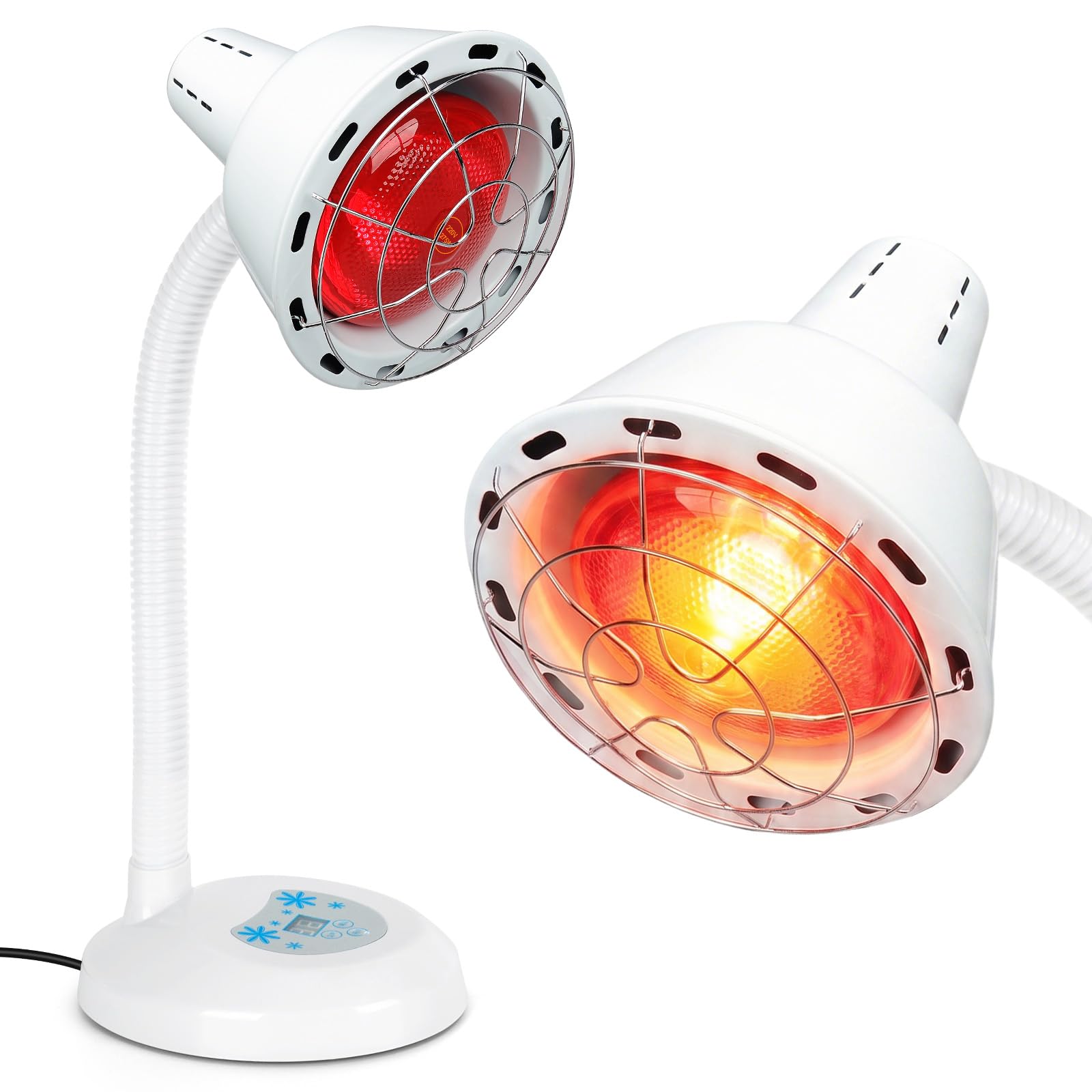 Lampe infrarouge 275W, température et minuterie