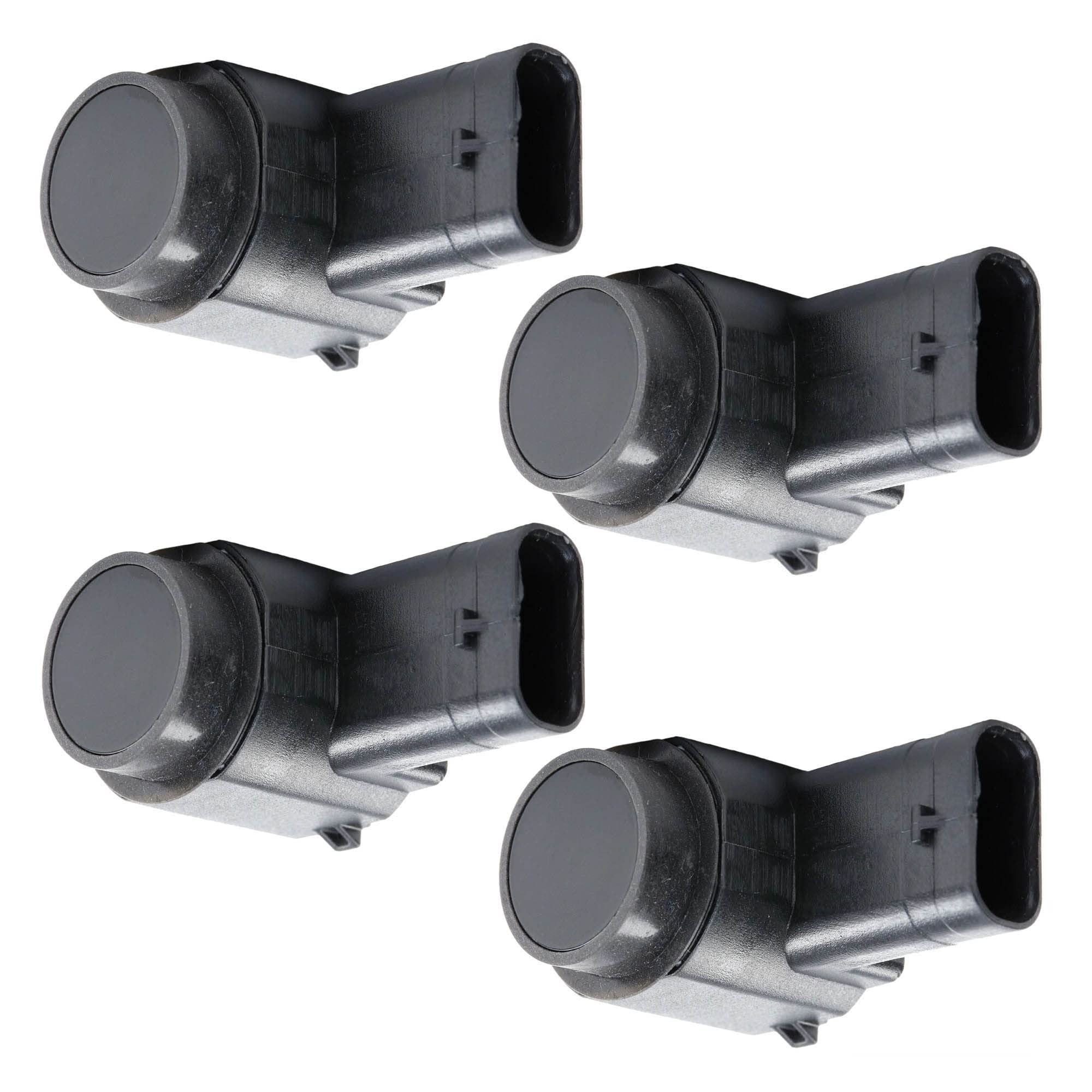 (Lot de 4) Capteur Radar de Recul Aide Stationnement Arrière compatible pour Q7 FREELANDER 2 VIVARO A GRAND SCENIC II KANGOO LAGUNA III SCENIC II TRAFIC II C30 S80 II XC90 I - 3C0919275L